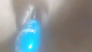 Thus I put parachute  in pussy ass, put soil in my pussy and released her I alone every night