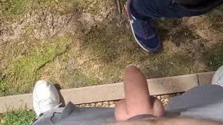 Got horny on a car ride and drove to the rest area