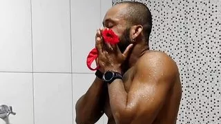 I caught my friend in the act smelling my panties, I fulfilled his wish, I went straight away and made him fuck me