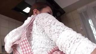 Japanese woman Kanon Fubuki fucks with a vibrator and a hard cock uncensored.