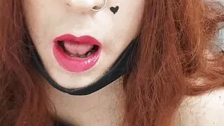 JoanaLoveTs enjoys warning up in public bathroom