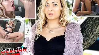 German Scout - Skinny Blonde Lola Shine Pickup for Casting Fuck