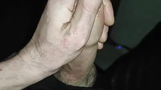 Masturbating with a full bladder until I