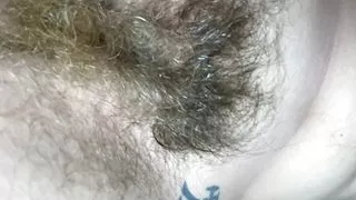 10 minutes of hairy pussy admiration huge bush closeup