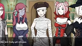 Naruto - Kunoichi Trainer (Dinaki) Part 44 Halloween And R. Milos By LoveSkySan69