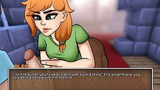 Minecraft Horny Craft - Part 5 - A Horny Handjob By LoveSkySan69