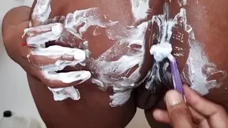 Shaved My Stepmom's Pussy and Asshole Before a Hard Fuck