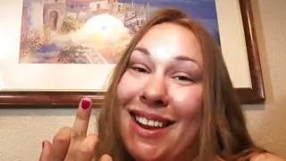 Thick Brunette Sweetie Gets Fucked by Her Man Missionary and Doggy Style All Night Long