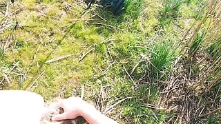 Walk in the pond with riding