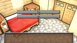 Minecraft Horny Craft - Part 6 - A Really Hot Creeper Babe By LoveSkySan69