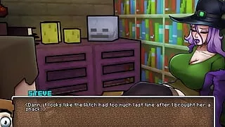 Minecraft Horny Craft - Part 16 - Horny Witch Blowjob By LoveSkySan69