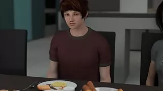 Away From Home (Vatosgames) Part 37 Fucking A Cheating Wife During Call To Her Husband By LoveSkySan69