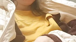 Masturbation in the toilett