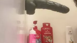 Playing in the shower