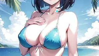 Ai generated Anime girls compilation