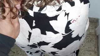 I fuck my sister-in-law in the living room while my wife is resting