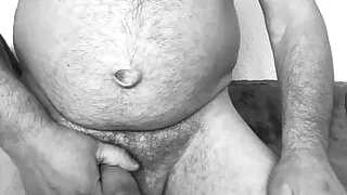 The Exhibitionist 4. The always hairy oldie, jerks off and squirts again.