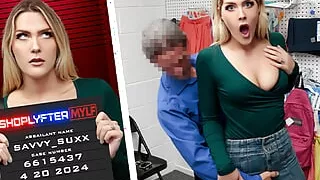 Milf Shoplifter Gets Stripped Down In The BackroomTo Endure A Deeply Thorough Cavity Search