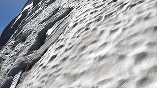 Glacier Adventure with Mia and Max Pegging fucking on a real Glacier