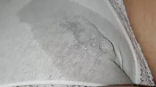 I Spit and Rub Delicious Cameltoe Pussy of My Best Friend