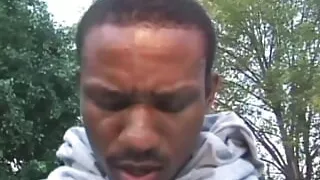 A Blonde Black Babe in High Heels Gets Shagged by a BBC by the Pool