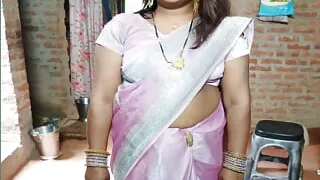 When the husband was not there, she called the neighbor's boy and hit her ass