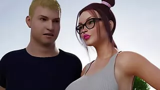 Away From Home (Vatosgames) Part 76 Public Horny Yoga By LoveSkySan69