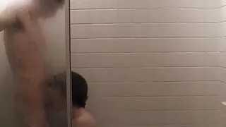 Gay teen boys have sex in the shower