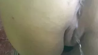 Irina Caught In The Bathroom Pissing