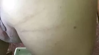 Secretary Trapped In The Bathroom Pissing