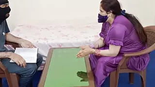 Indian teacher fucked her beautiful big tits busty student for punishment