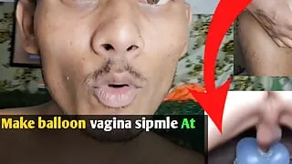 How To make  Balloon Vagina sipmle At Home