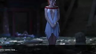 Sex Scene With Selene - Natural Big Tits Fucked - Animated porrn Creampie compilation