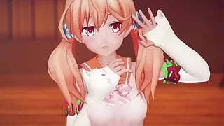 Mmd R-18 Anime Girls Sexy Dancing Clip 258