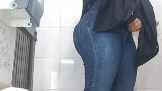 Filming girls in the doctor's office (camera in public restroom)