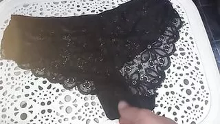 Step daughter lingerie cumming