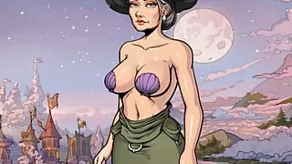 Professor McGonagall Flashes Her Breasts To The Headmaster - Hogwarts - Magic - Innocent Witches