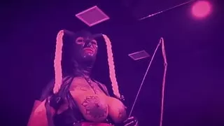 The Slave Pleasure the Divine Pussy of "dark Dea"the Ebony Goddess,queen Latex Fetish BDSM