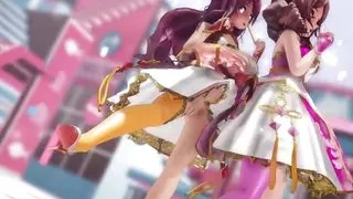 Mmd R-18 Anime Girls Sexy Dancing Clip 232