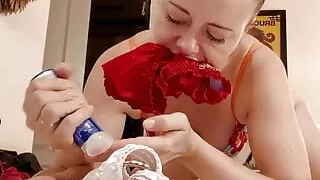 095 - Well horny and well fucked all night (Satin Lingerie, Doggy style)