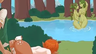 Camp Mourning Wood (Exiscoming) - Part 40 - Many Lingerie And Hot Girl And Creampie! By LoveSkySan69