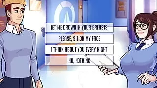 Academy 34 Overwatch (Young & Naughty) - Part 13 My Hot Teacher By HentaiSexScenes