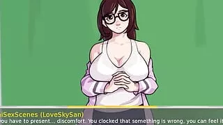 Academy 34 Overwatch (Young & Naughty) - Part 34 Horny Teacher Masturbates In Front Of The Camera By HentaiSexScenes