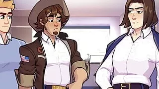 Academy 34 Overwatch (Young & Naughty) - Part 75 Shy Horny Girl! By HentaiSexScenes