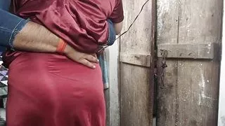 The thirsty sister-in-law went to the room of her neighbour young boy and quenched the thirst of her pussy.
