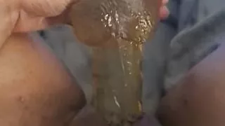 Can't Stop Fucking My Horny Latina Pussy with Friend's Dildo