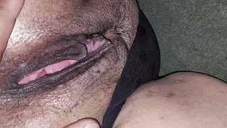 LatinaMilf doggy and footjob