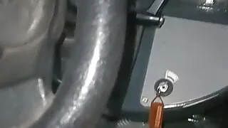 Pressing the penis from outside the paint itself