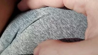 I Spit and Rub Delicious Cameltoe Amazing Pussy