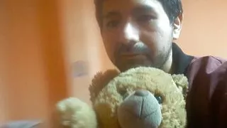 Playing With My Bear And Cumming My Wank